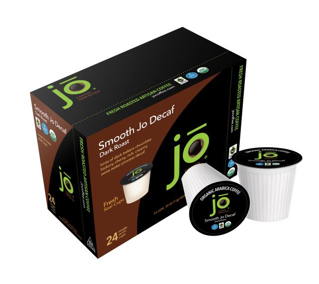 Jo Coffee Inc.: Smooth Jo Decaf - 24 Recyclable Cups (For K-Cup